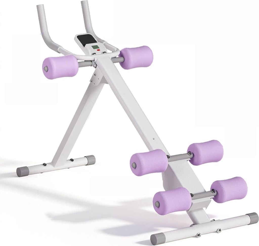 Bauchtrainer Home Bauchmuskeltrainer Faltbares Design mit LED-Anzeige Core Trainer Multifunktionales Heimfitnessgerätfür Bauch-und GesäBmuskulat...