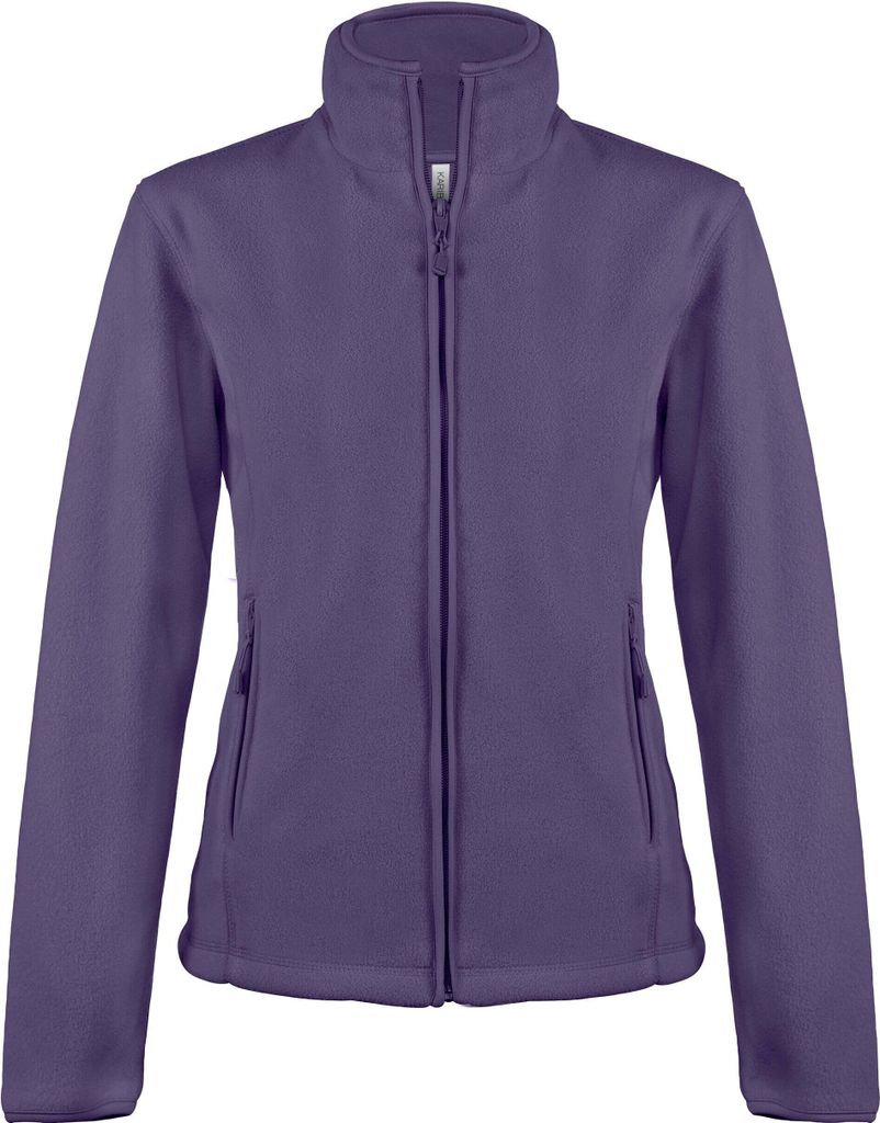 Kariban Damen Fleece Jacke Micro Fleecejacke Windjacke Winterjacke, Größe:S, Farbe:Lime
