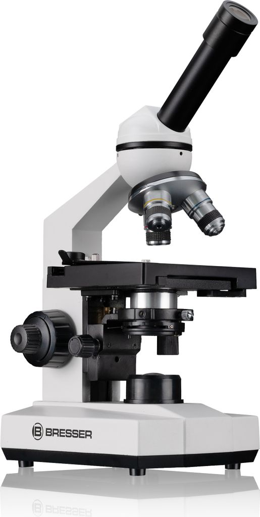 Bresser Mikroskop monokular mit LED-Beleuchtung, 40x-400x Produktbild 
