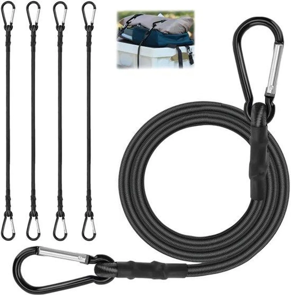 Fixation bagage vélo 120 cm, tendeur idéal pour camping et randonnée