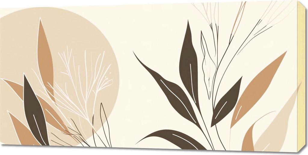 Bild 100x50cm Verflochtene Vision