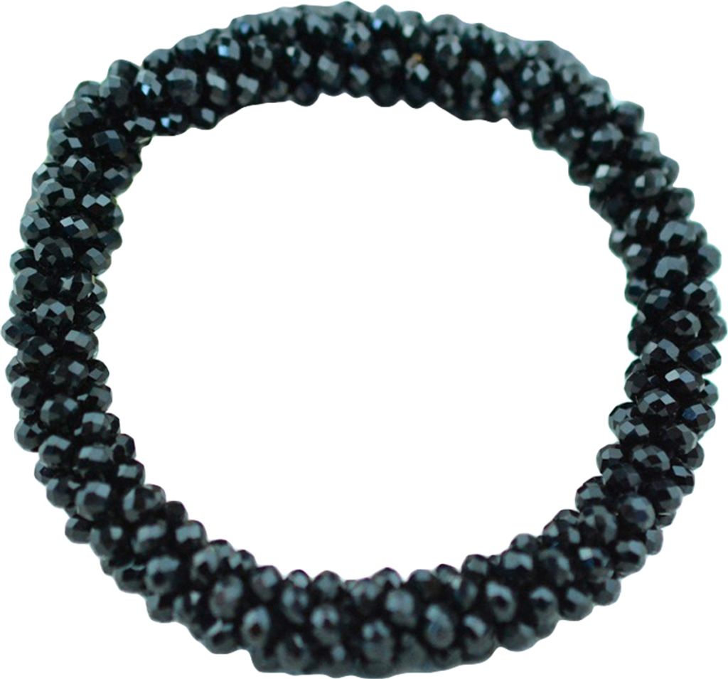 Glänzendes Strass-elastisches Armband-Armband-Haar-Seil-Haarband Nepal-Frauen-Schmuck-4