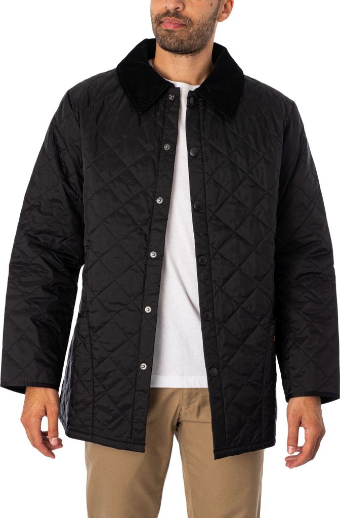 Barbour Steppjacke Liddesdale, Schwarz 3XL Produktbild 2