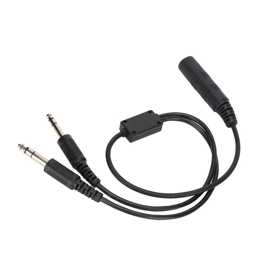 Solution Adaptateur Casque Hélicoptère - Résout Problème Double Fiche - 6