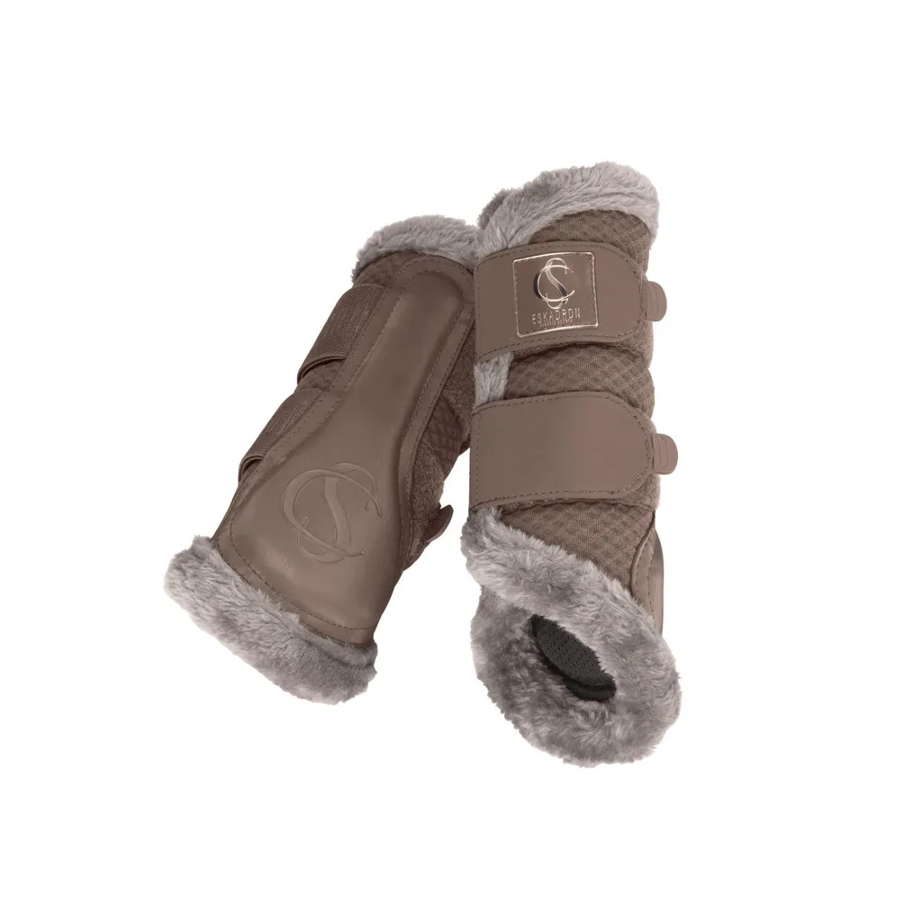 Guêtres respirantes Mesh Fauxfur Eskadron Smoke Taupe XL confortables