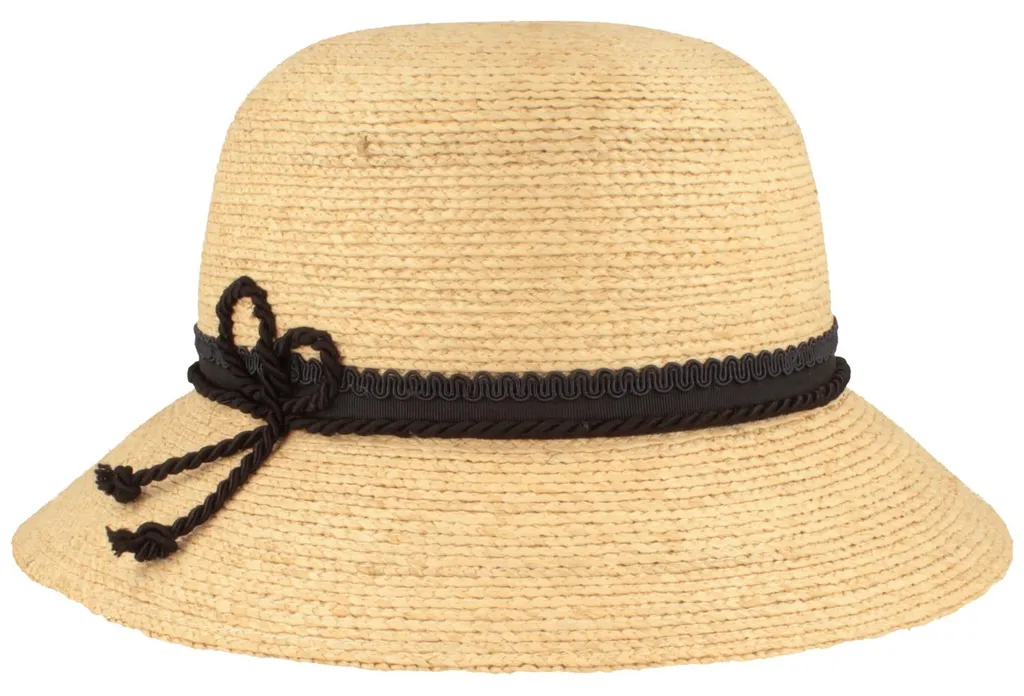 Chapeau de paille traditionnel beige anti-UV Hut-Breiter taille M