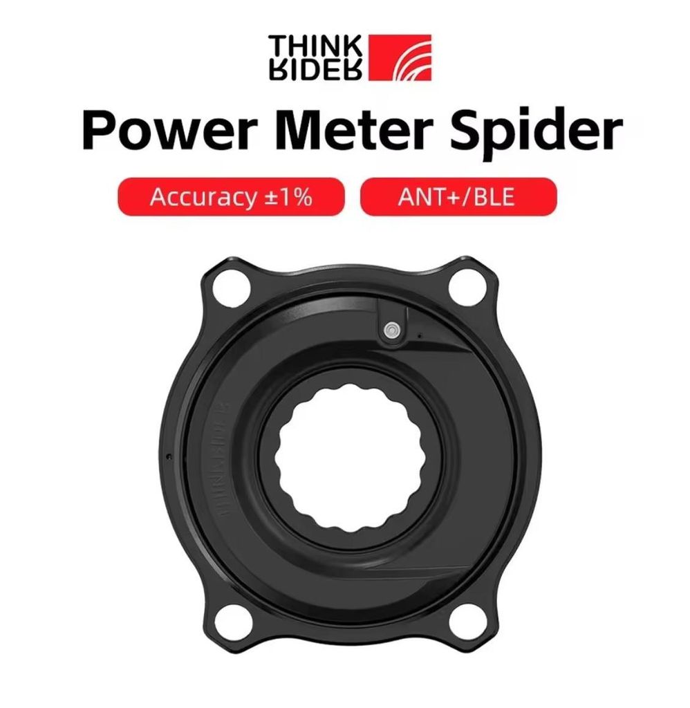 ThinkRider PP5 Leistungsmesser Power Meter Watt Meter Spider 4 Loch ANT+ Bluetoo