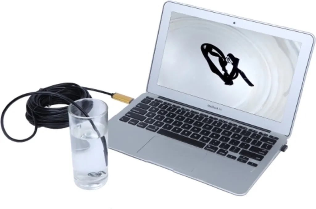 Caméra de plomberie et mécanique USB 5m avec câble rigide modulable - 11