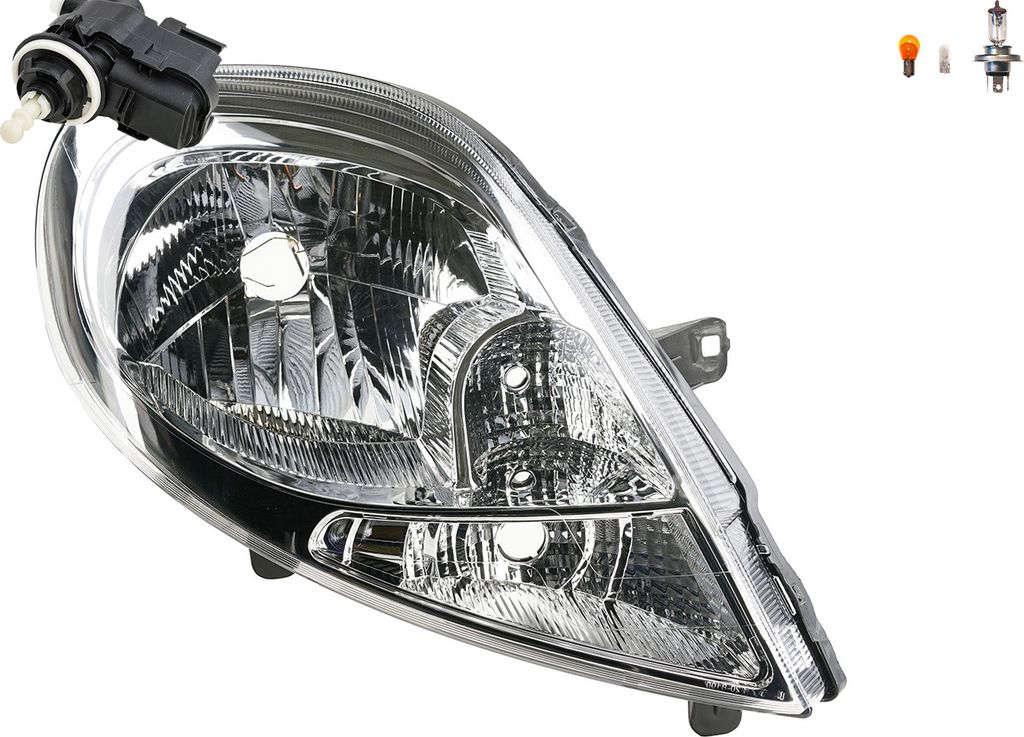 Johns, Scheinwerfer passend für Nissan Primastar 09/2006- Rechts + Leucht. + Stellmotor 4417556 2601000Q0F 8200701356 4416822 8200519787 93857663 ...