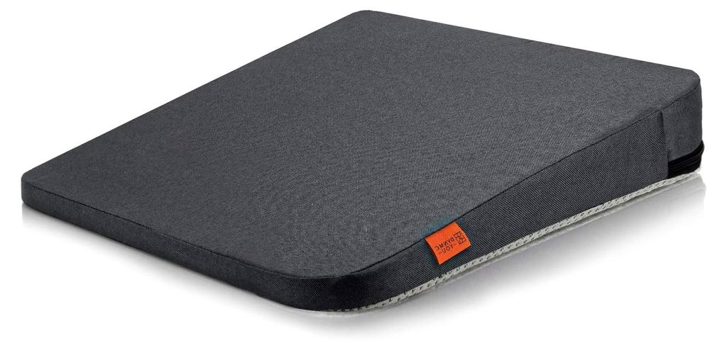 Keilkissen für Stühle - Ergonomisches Sitzkissen für Bürostühle - Sitzerhöhung für Erwachsene verbessert den Sitzkomfort im Home Office