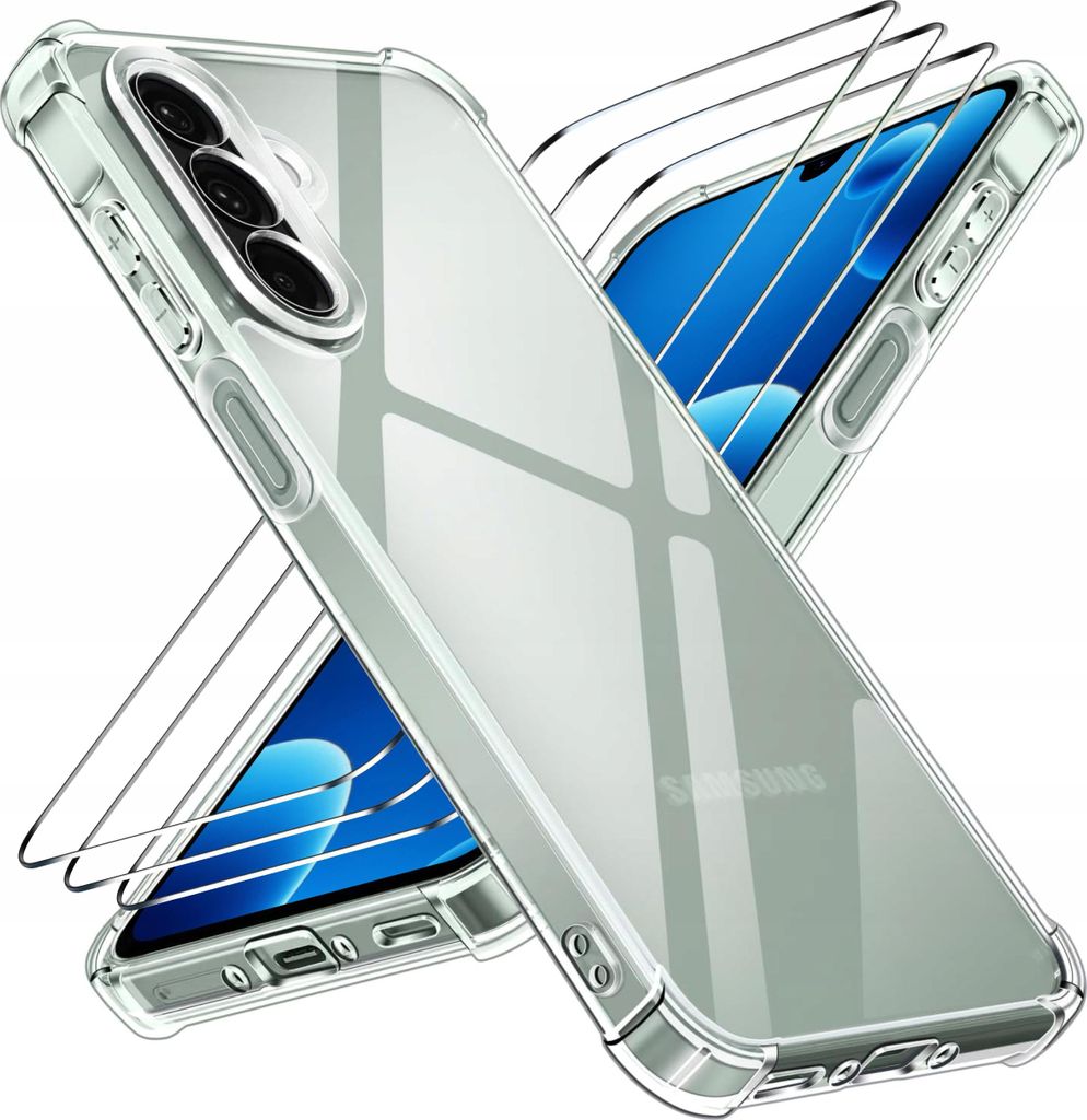 Pevné puzdro s ochranným sklom pre Samsung A17 5G Obrázok produktu 