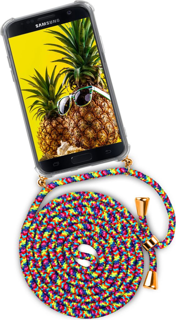 TWIST-Case + TWIST-Cord für Samsung Galaxy S7, Farbe:Fruity Friday (Gold)