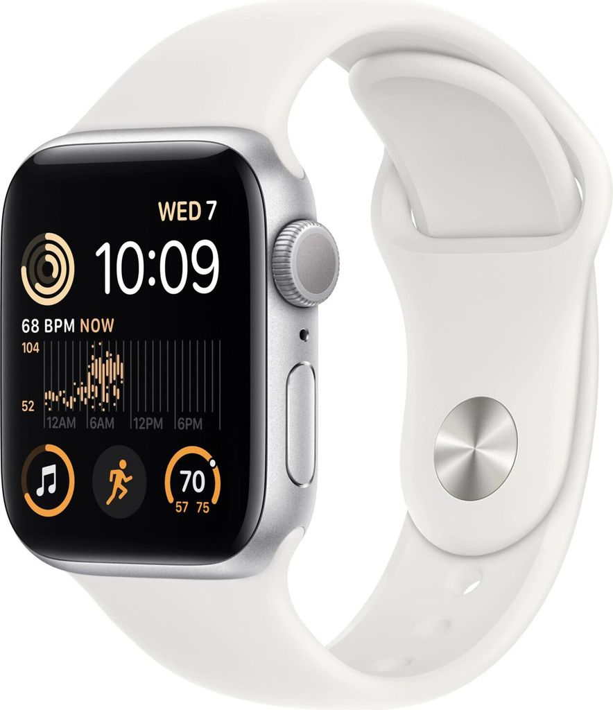 Apple Watch SE Aluminium Silber Silber 40 mm GPS Produktbild 1