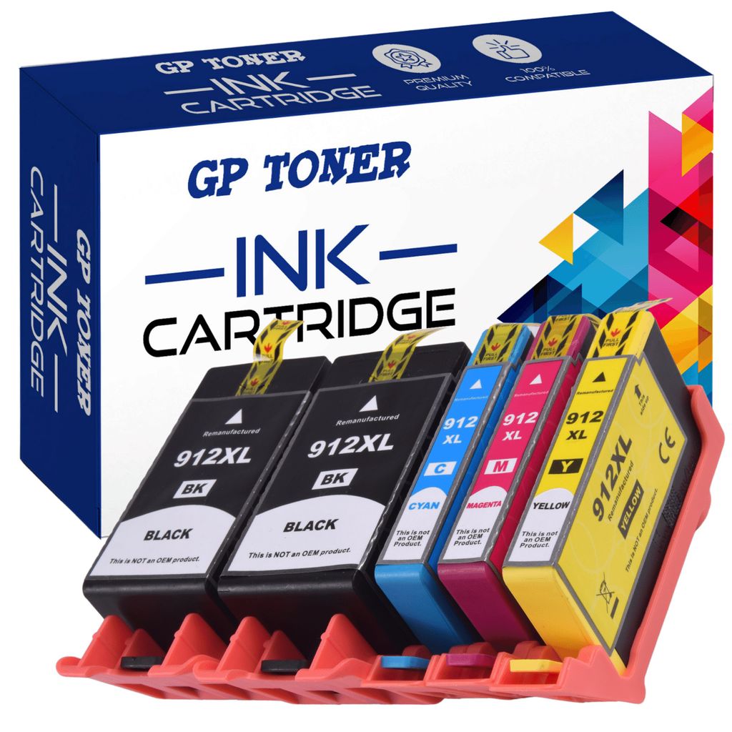 5 Tuszy do HP 912XL OFFICEJET PRO 8010 8020 8024 8025 8022 Zdjęcie produktu 