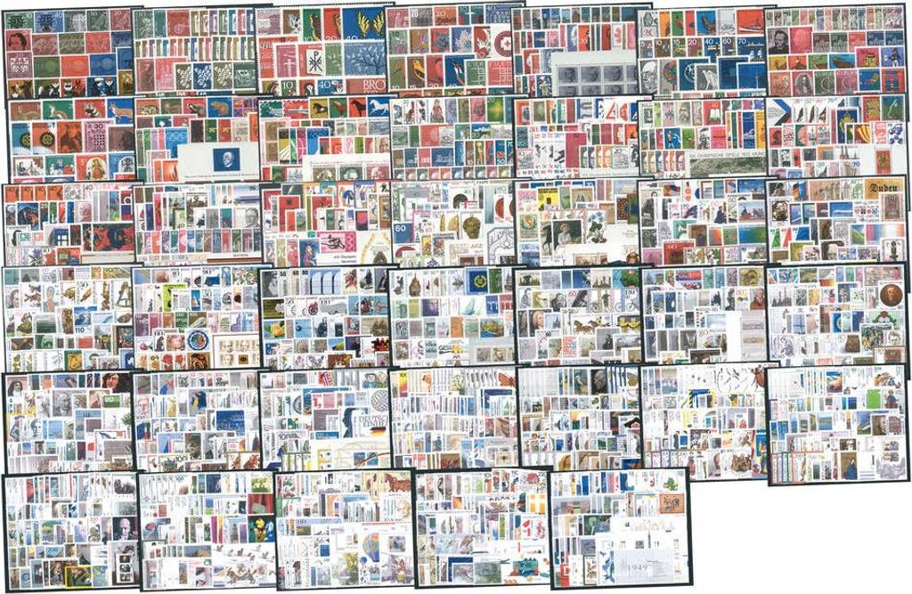BRD 1960-1999 postfrisch ** komplett