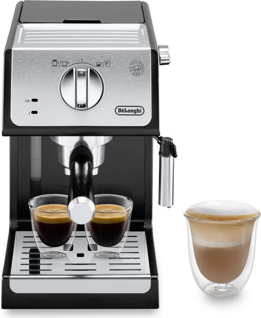 DeLonghi ECP 33.21.BK Siebträger Espressomaschine, Farbe: Produktbild 8