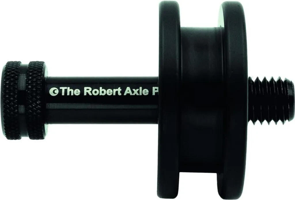 Moyeu de service Drive Thru 75 Robert Axle Project noir en alu anodisé