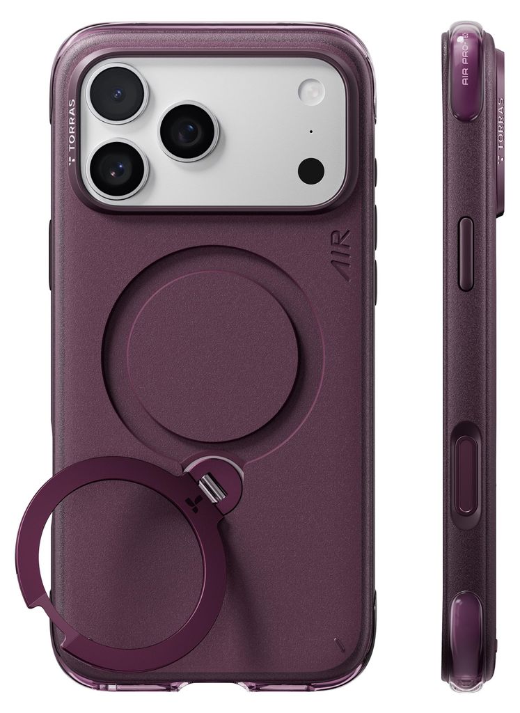 Torras Q3 Air Essential, purple - iPhone 18 Pro Max/17 Pro Obrázek produktu 