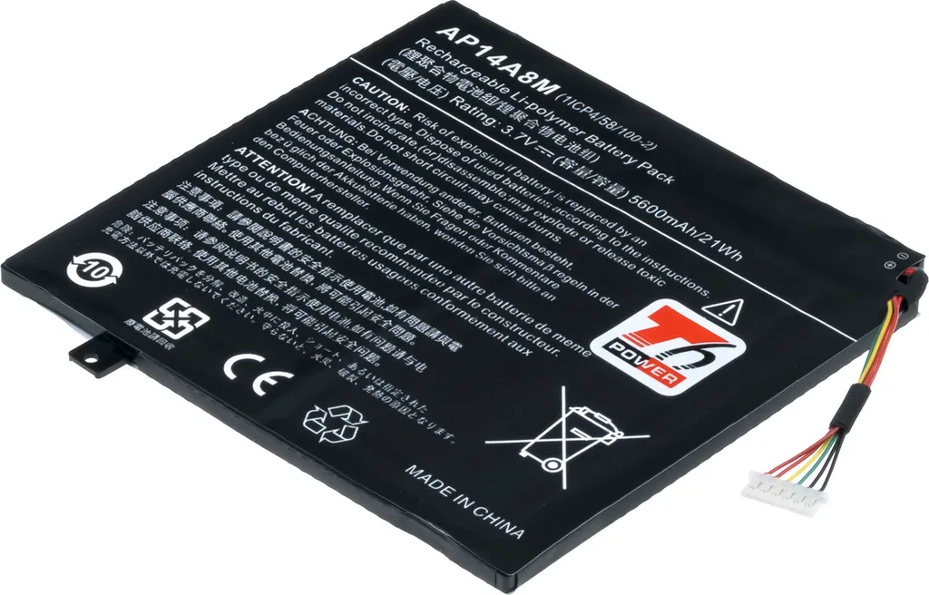 Batterie de Remplacement Li-Poly pour Tablette Acer Iconia A3-A20