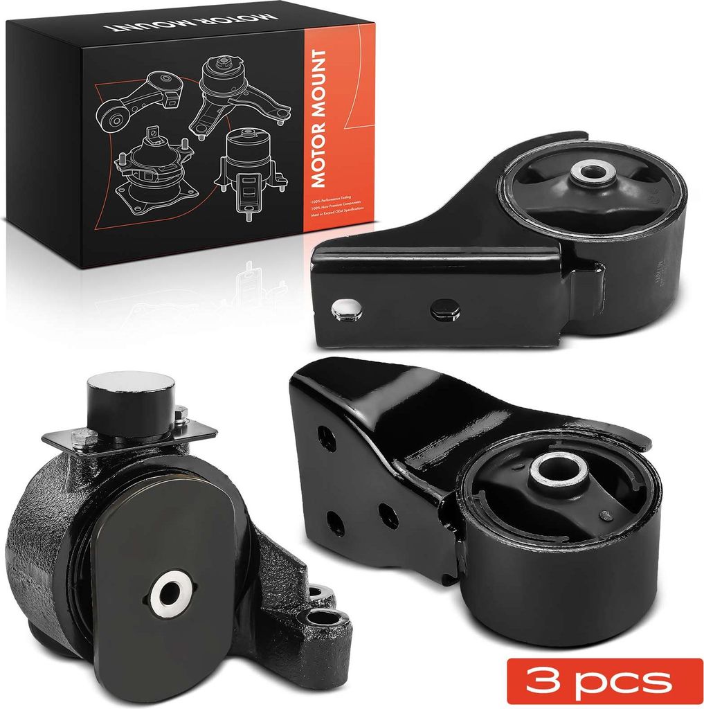 Frankberg 3x Motorlager Vorne für KIA Carnival II GQ 3.5L 2002-2006