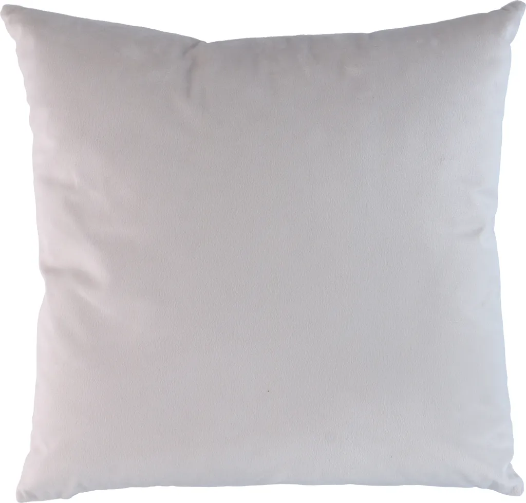 Coussin de Canapé Anti-Taches en Velours Gris 45x45 cm - Arti Casa