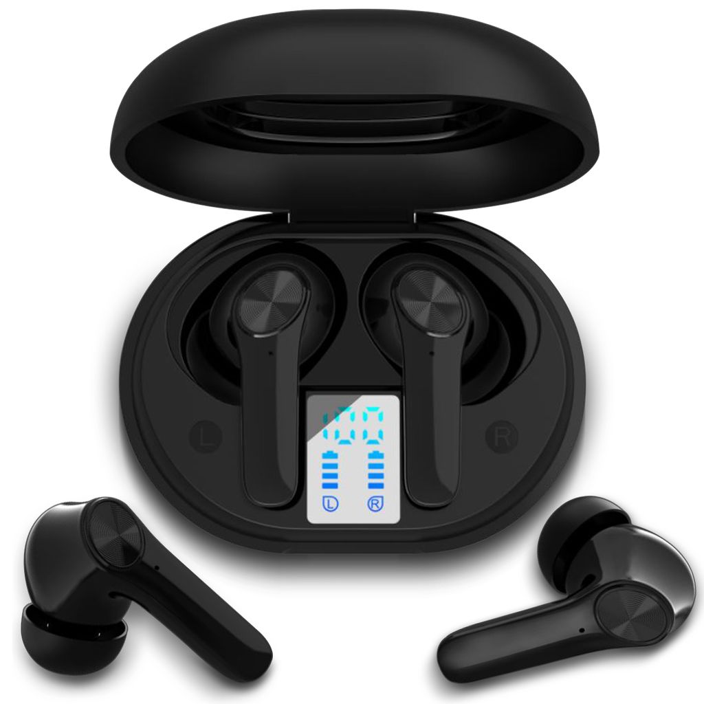 Kabellose Bluetooth 5.2 Ohrhörer Headsets Kopfhörer TWS In Ear Pods Ohrhörer// 