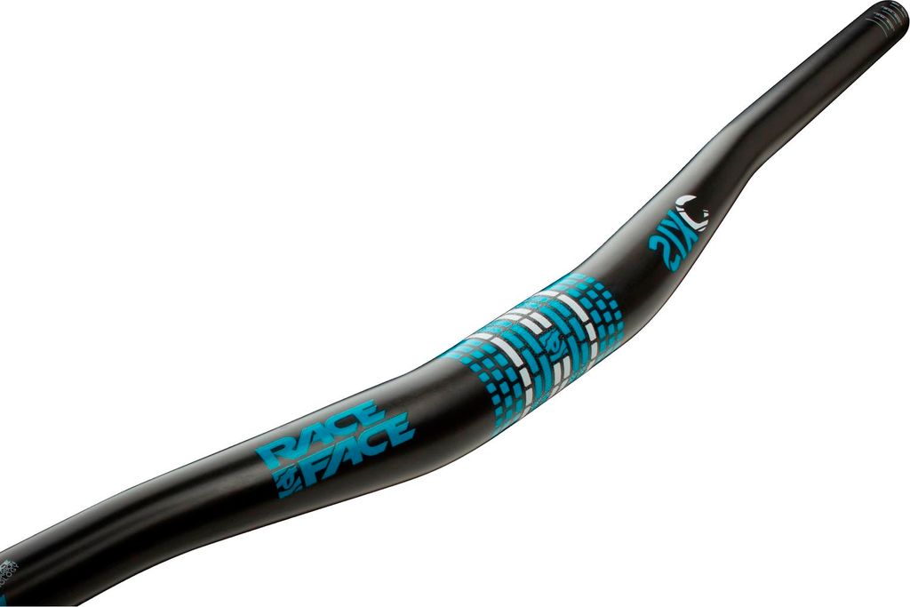 Race Face SixC DH Riser Lenker, 31.8, 785x19mm, schwarz/türkis - maximale Kon...