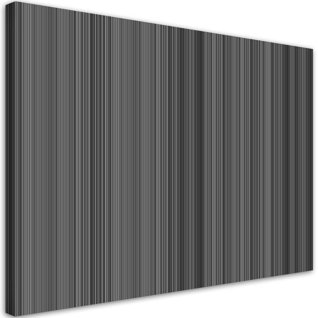 Leinwandbild Einfache Fächer 60x40 Feeby Grau bild für die wand bereit zum aufhängen