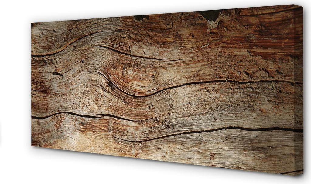 Leinwandbild 120x60 Wandkunst Holzmaserung Bord