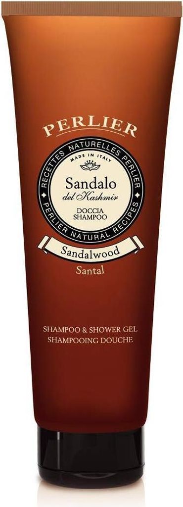 Perlier Sandalwood Shampoo e Gel doccia per uomo 8,4 oz Immagine del prodotto 