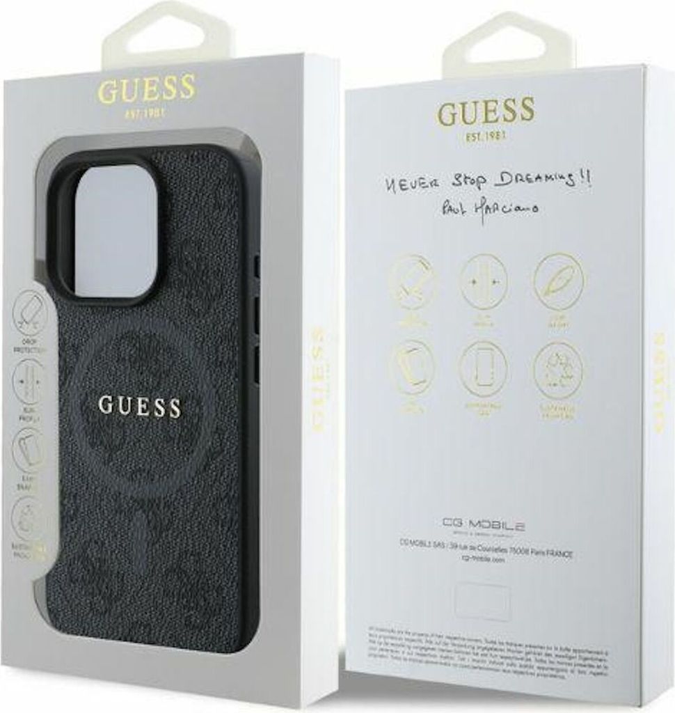 GUESS étui compatible IPHONE 16 Pro Max avec MagSafe Image du produit 