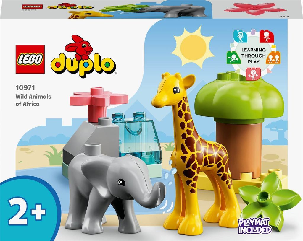 LEGO 10971 DUPLO Dzikie zwierzęta Afryki Zestaw dla Zdjęcie produktu 