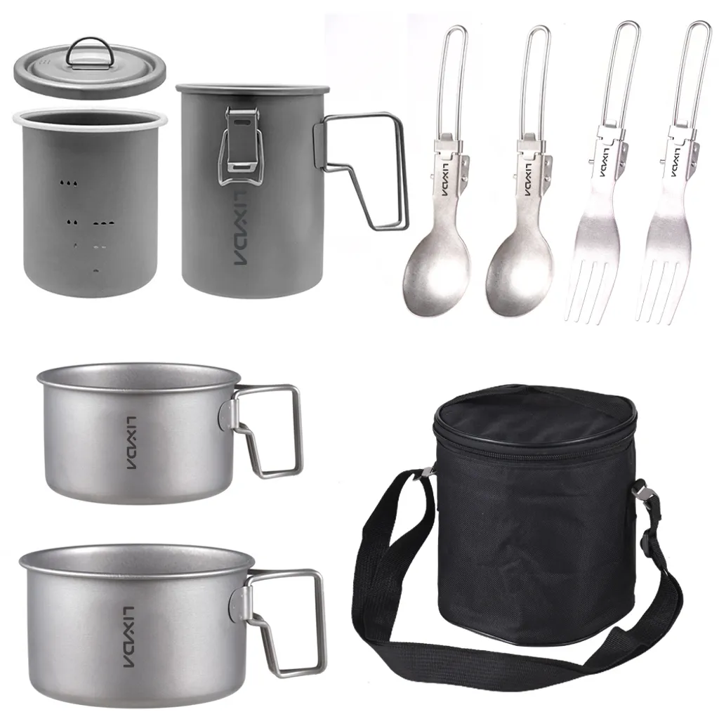 Pentola Ti Multi-Uso: Cottura Riso e Sopravvivenza Outdoor