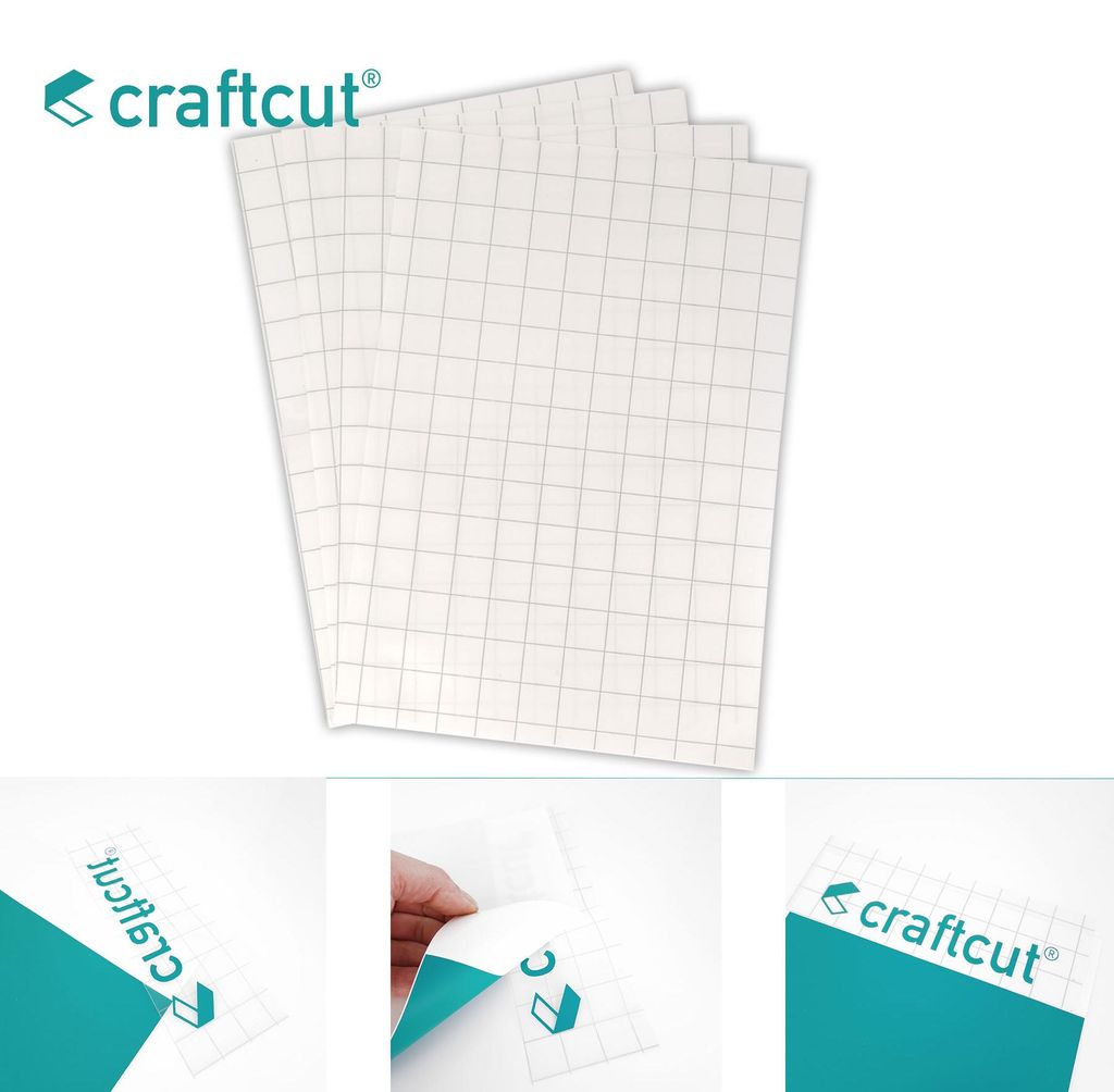 craftcut® Übertragungsfolie für Vinylfolie 21 x 30,5 cm Produktbild 