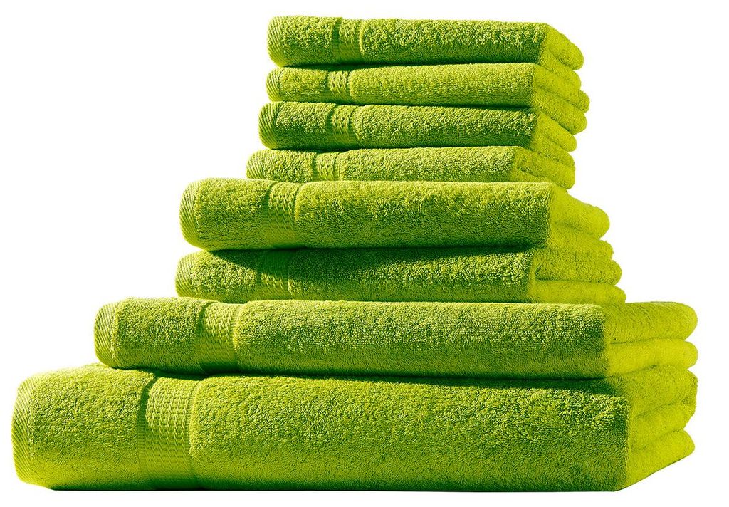XL-Set 8tlg Frotteetücher Elegance 100% Baumwolle 500 gsm Produktbild 