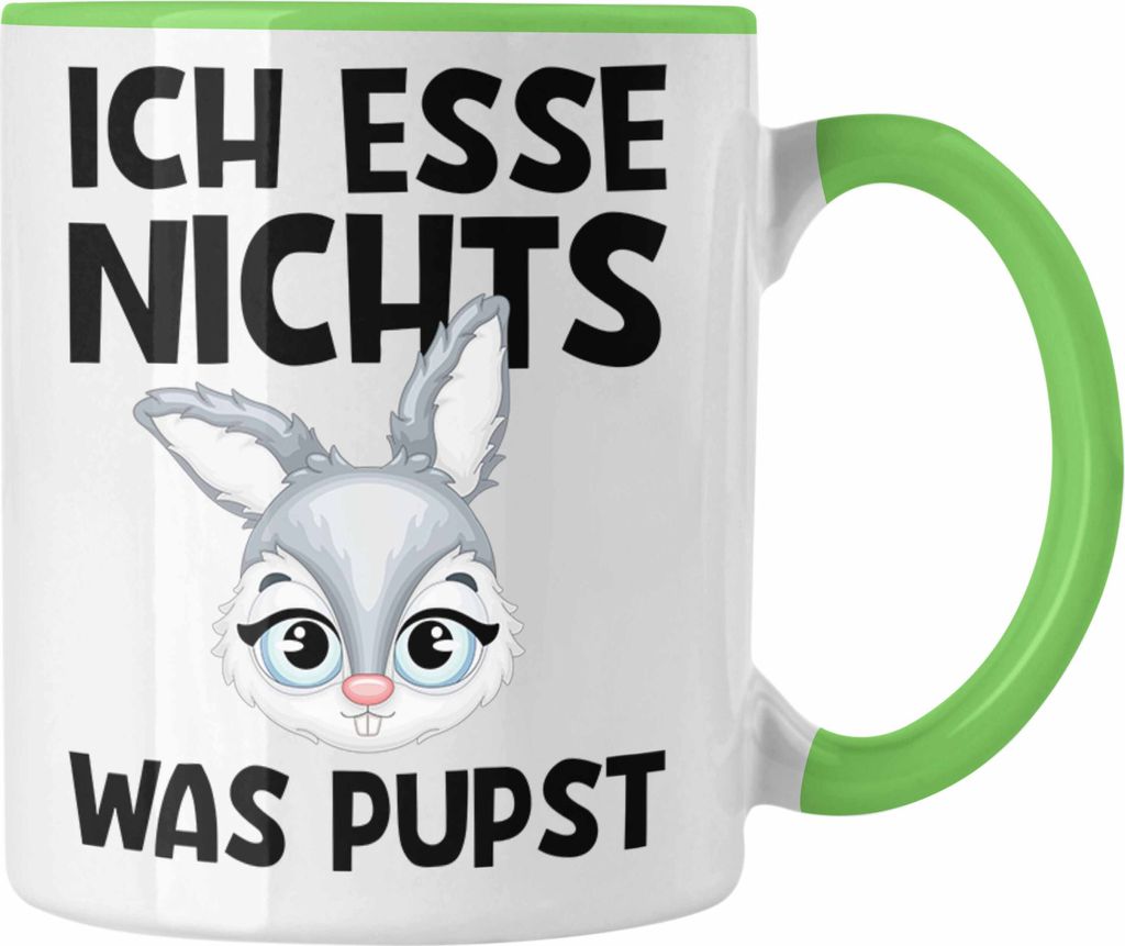 Trendation - Veganer Tasse Geschenk Ich Esse Nichts Was Produktbild 