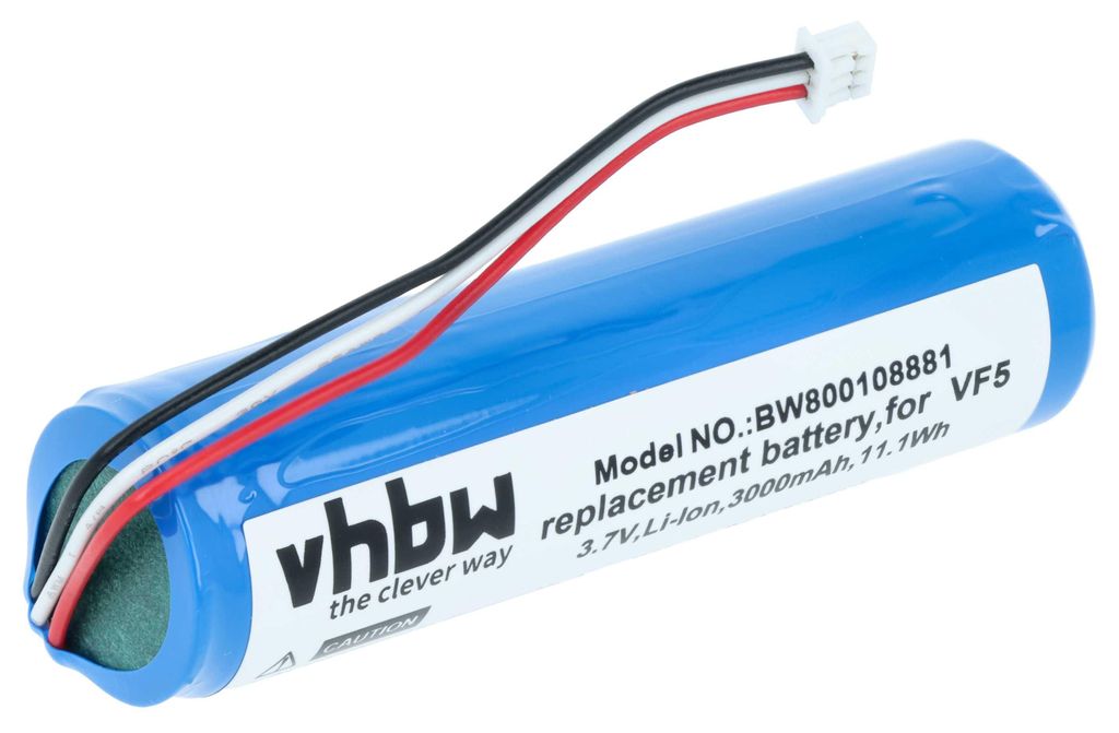vhbw Akku kompatibel mit TomTom Rider GPS Navigation Navi (3000 mAh, 3,7 V, Li-Ion)