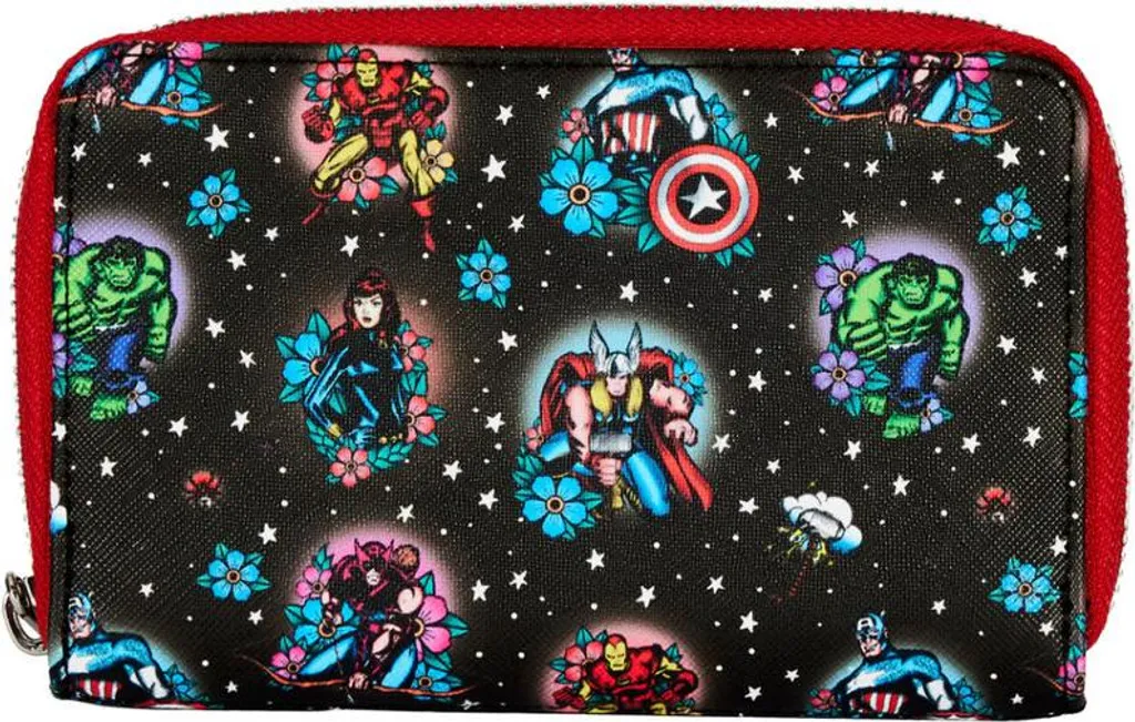 Portefeuille Loungefly Avengers Marvel - Accessoire de Mode en Cuir