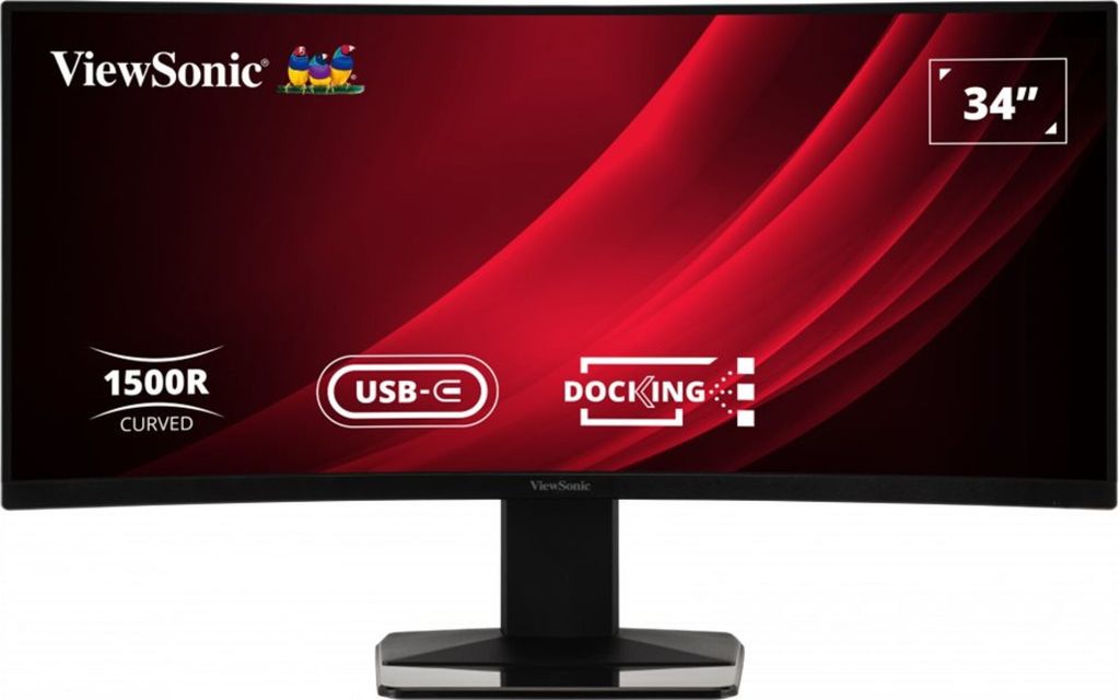 ViewSonic VG3419C Curved Monitor 86,4 cm (34,0 Zoll) schwarz