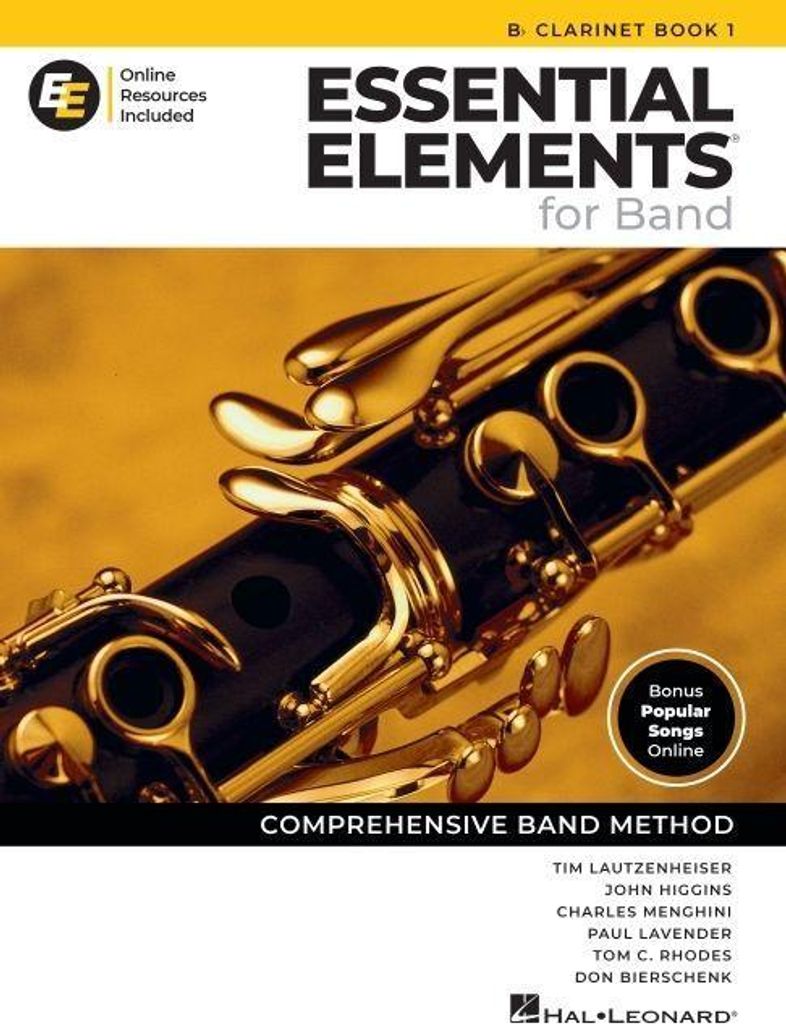 Essential Elements for Band - BB Clarinet Book 1 with Online Resources