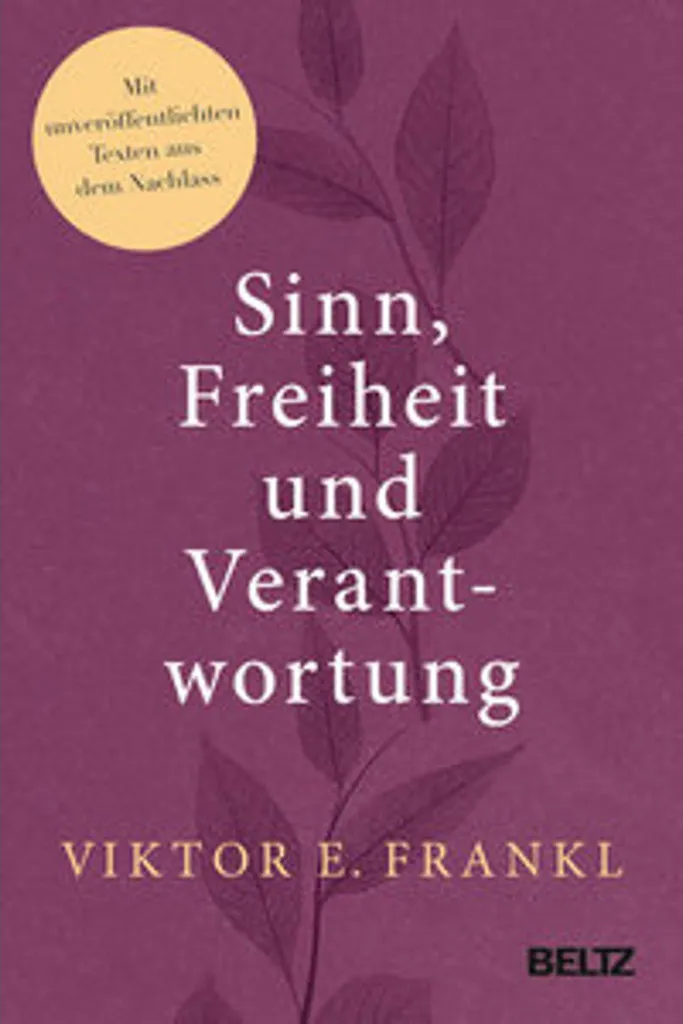 Livre de philosophie Sinn, Freiheit und Verantwortung - Édition reliée