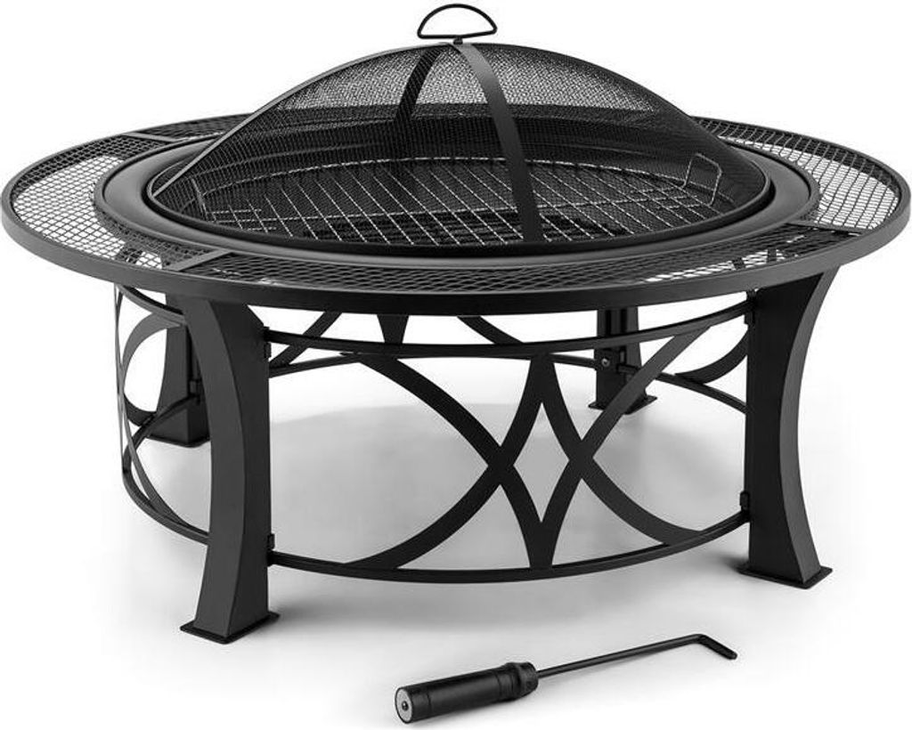 Blumfeldt ohnisko Ø 75 cm, gril 2v1 - gril, rošt Ø 60 cm, Obrázok produktu 
