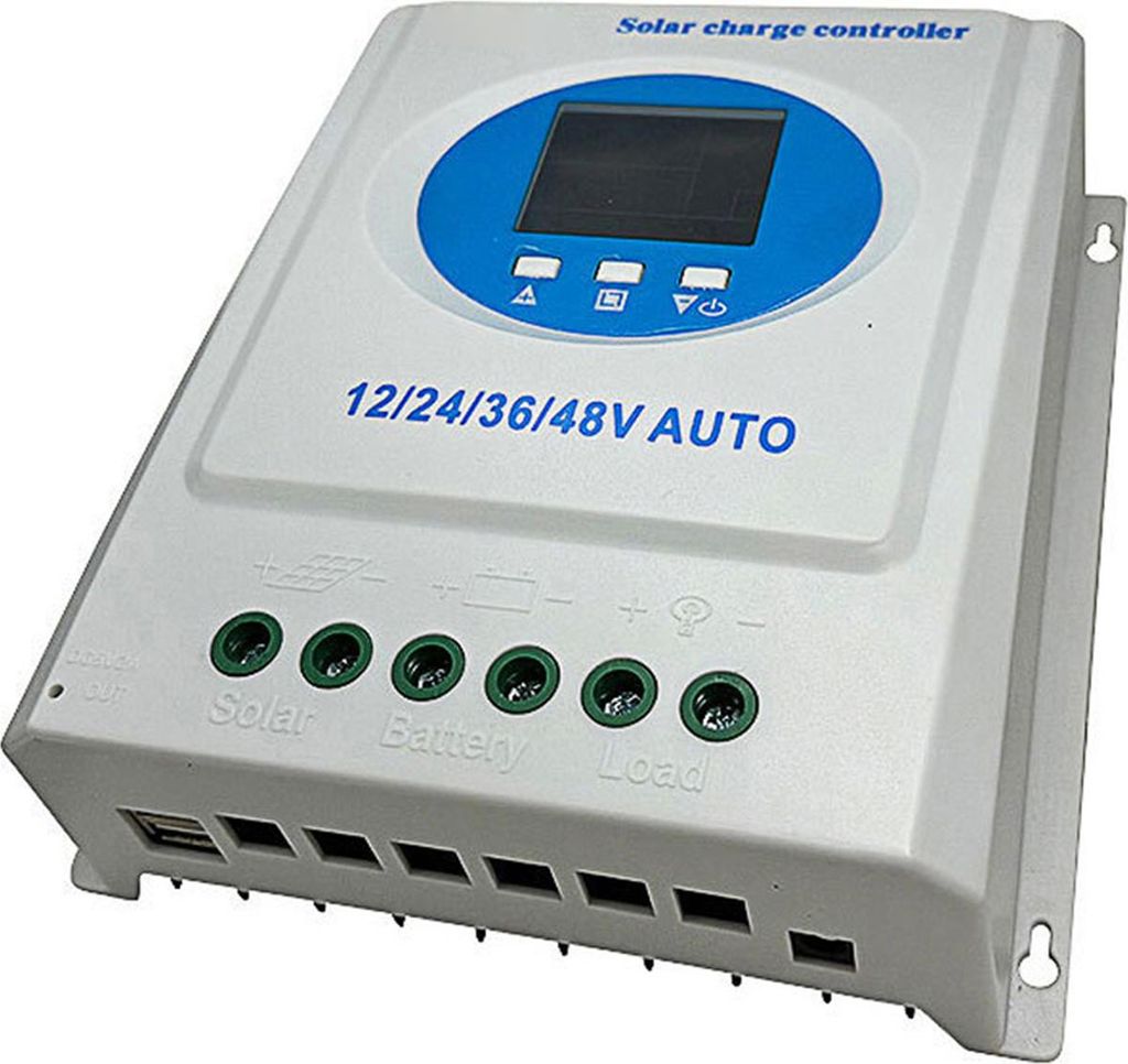 150A MPPT Solarladeregler 12V 24V 36V 48V Automatische Anpassung Laderegler mit Schwarzlicht-LCD-Display Intelligenter Regler für Blei-Säure-Lith...