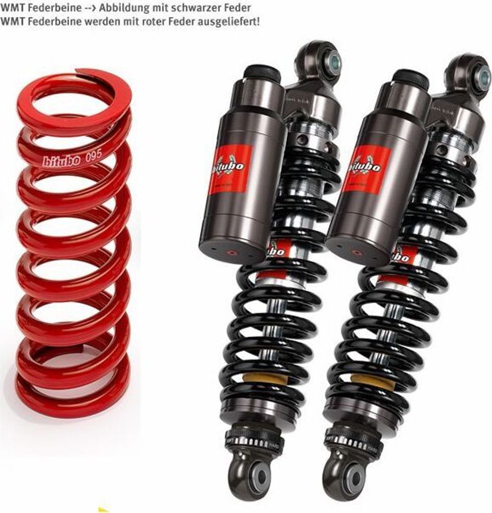 BITUBO WMT Federbein Motorrad Stereo rot Scrambler 900 986MG2