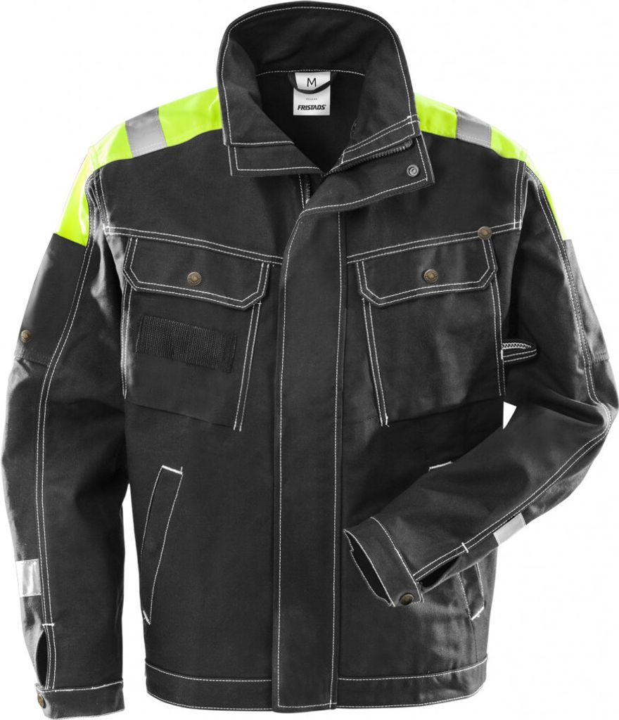 Fristads Jacke 447 FAS 100303, Farbe:schwarz, Größe:2XL