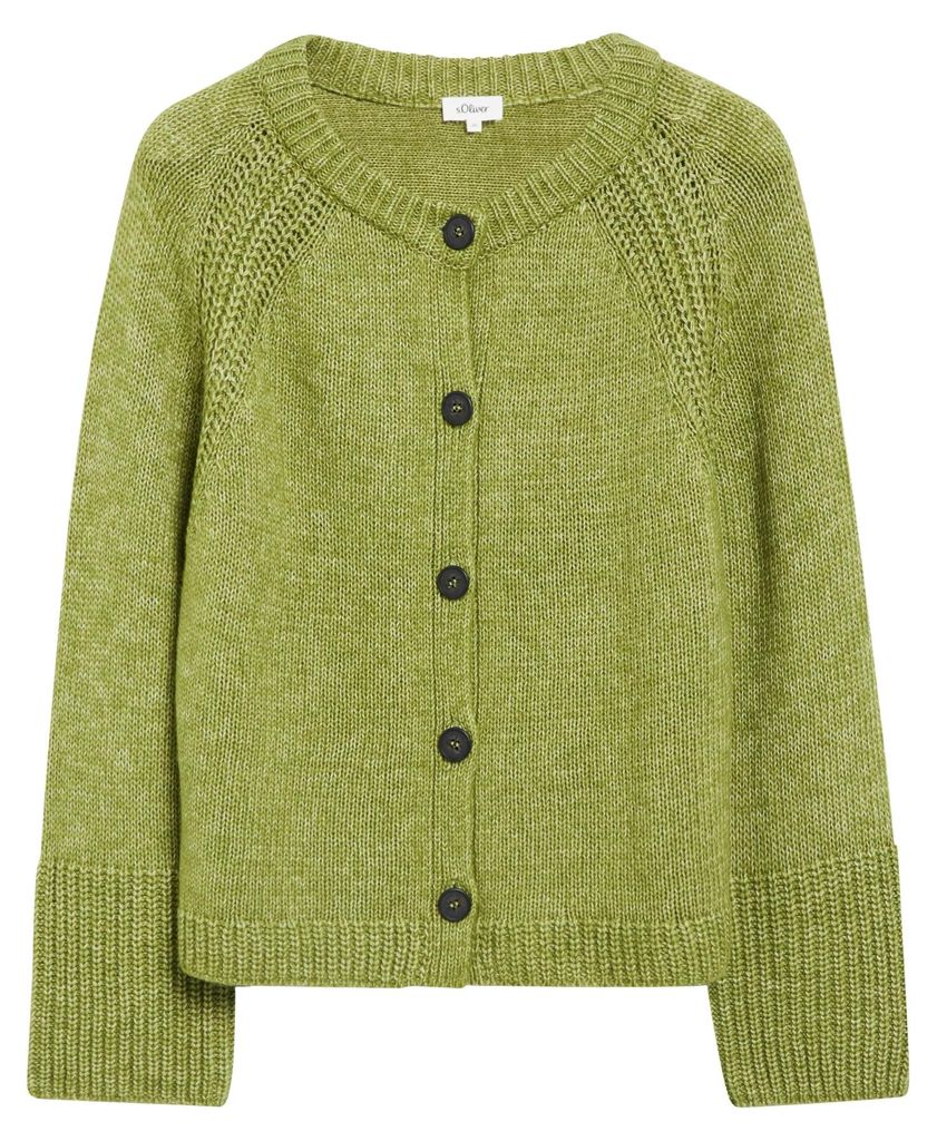 S. Oliver Strickjacke GREEN 42 Produktbild 