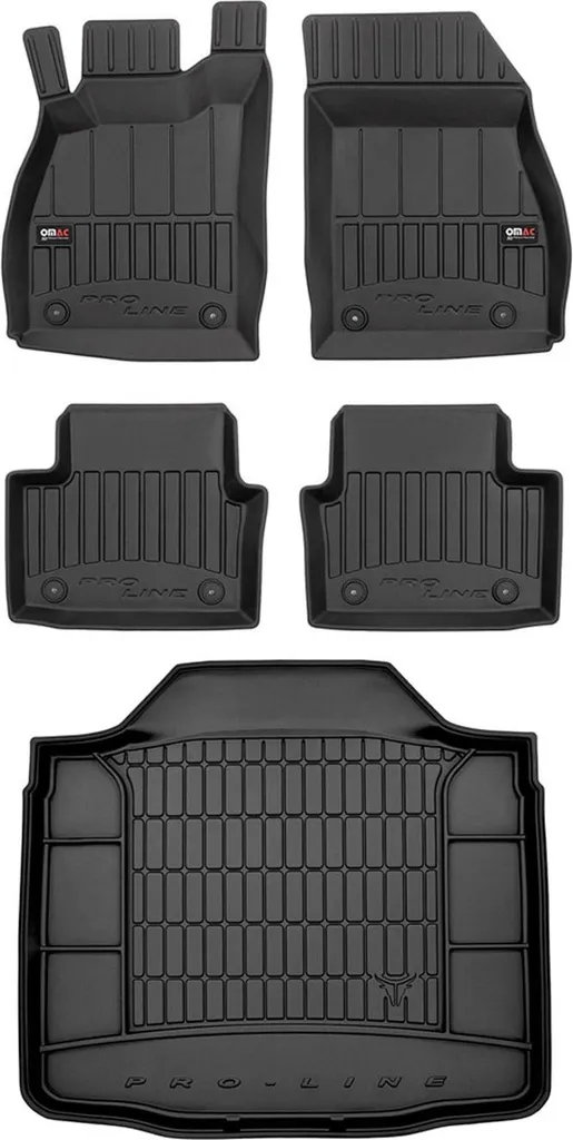 Set Tappetini 3D Gomma e Vasca Baule Opel Insignia 2008-2017 OMAC - 12