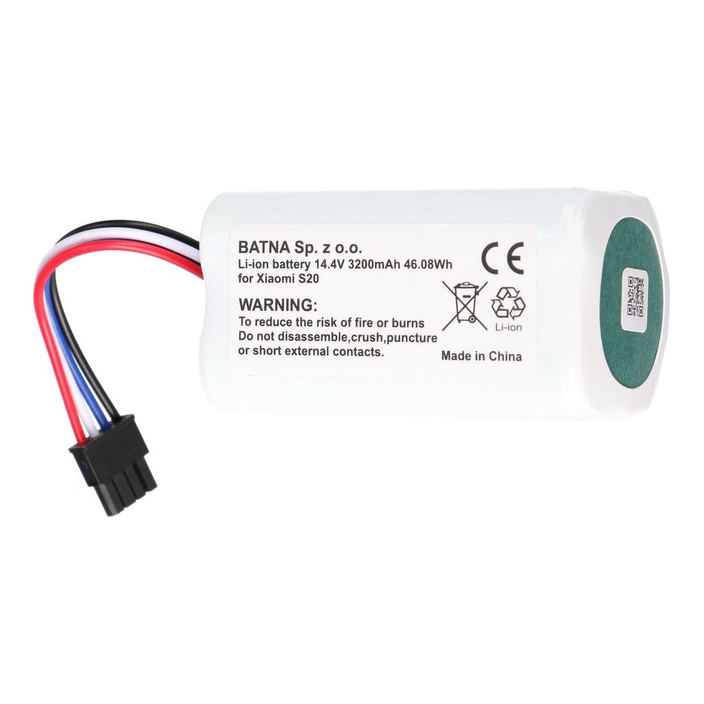 Batterie de rechange Extralink 3200 mAh 14,4 V pour robot Image du produit 