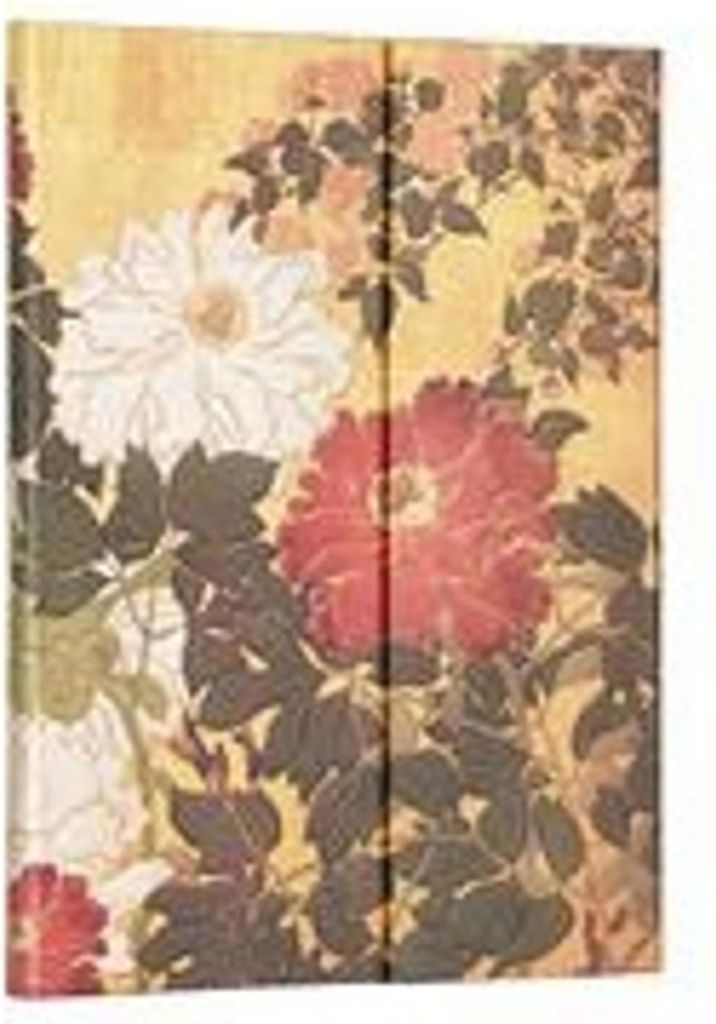 Paperblanks Natsu Rinpa Florals Hardcover Journal Ultra Lined Wrap 144 Pg 120 GSM