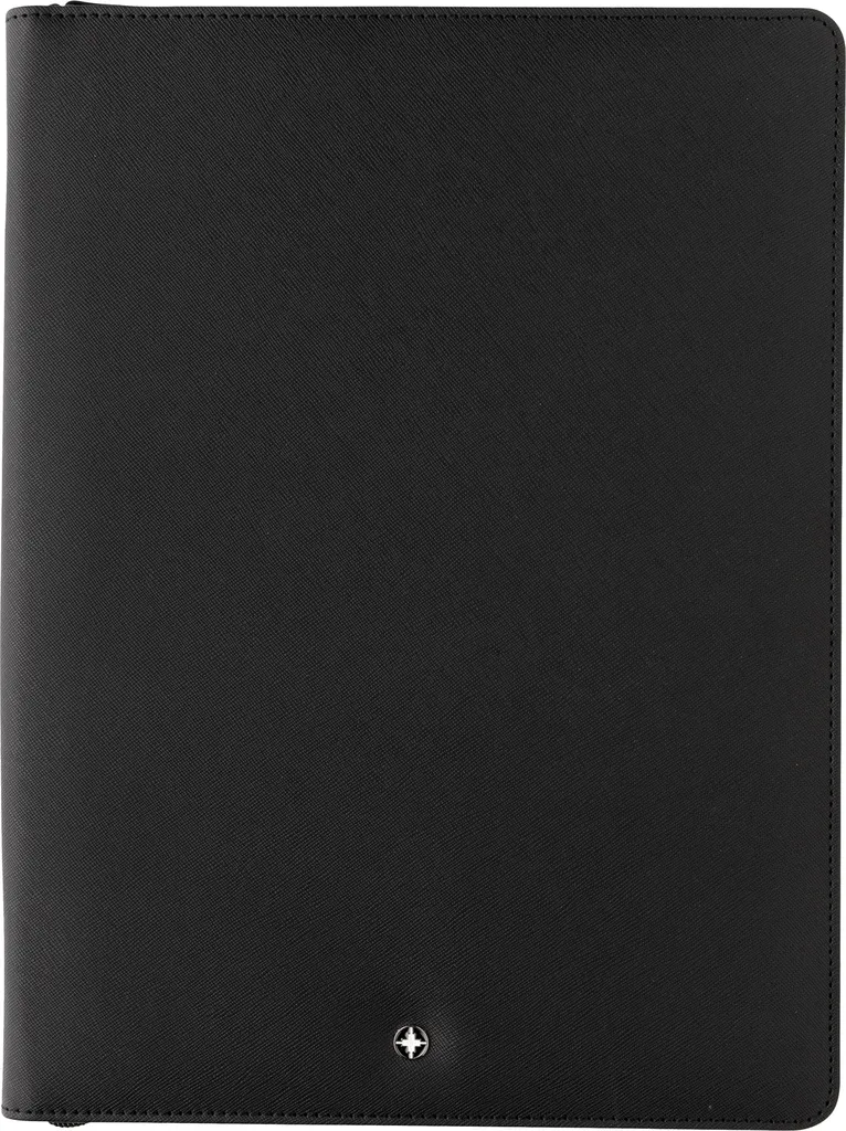Organiseur A4 Swiss Peak XD351 Noir : Idéal pour réunions et bureau